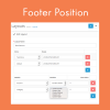 Footer Position