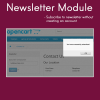 Newsletter Module