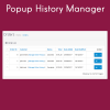 Popup History Manager