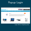 Popup Login