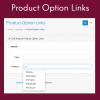 Product Option Links