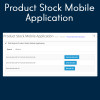 Product Stock Mobile App