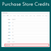 Purchase Store Credits