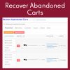 Recover Abandoned Carts