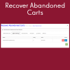 Recover Abandoned Carts