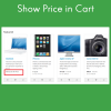 Show Price in Cart