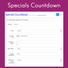 Specials Countdown